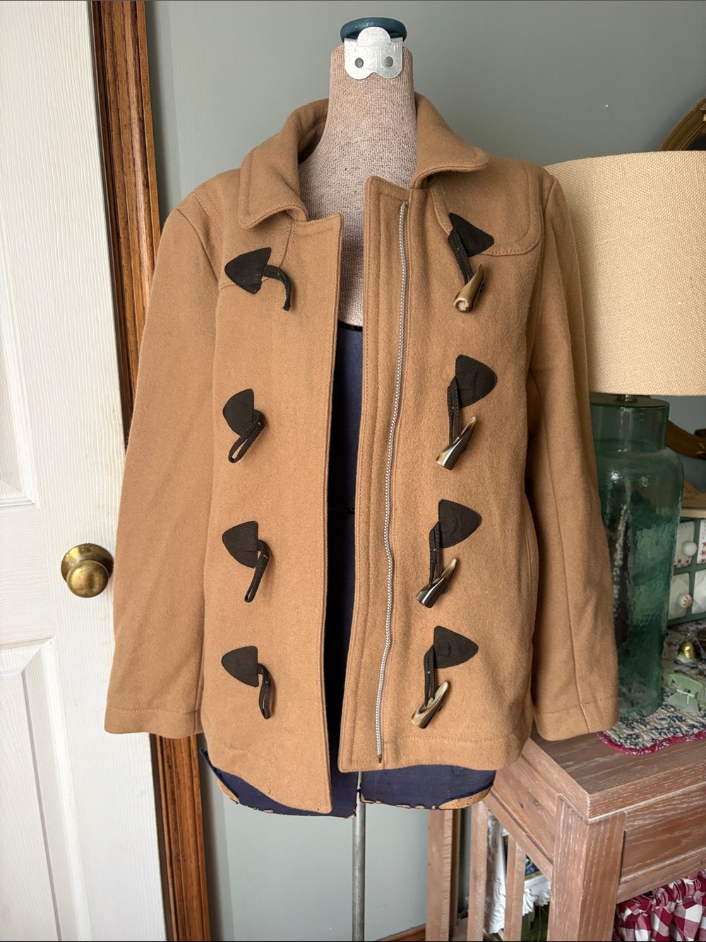 GAP Wool toggle Jacket - Picture 2 of 6